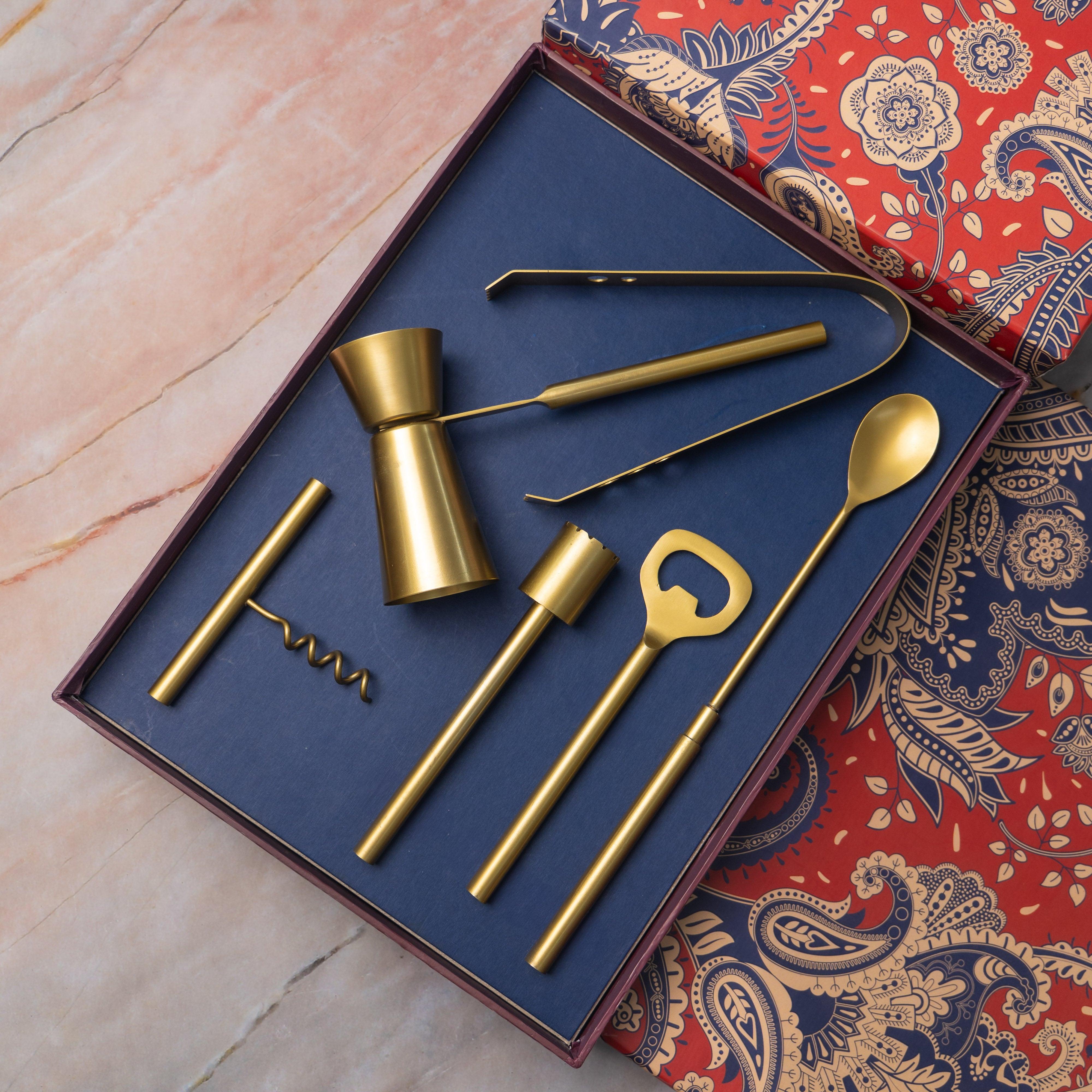 Bar serving set