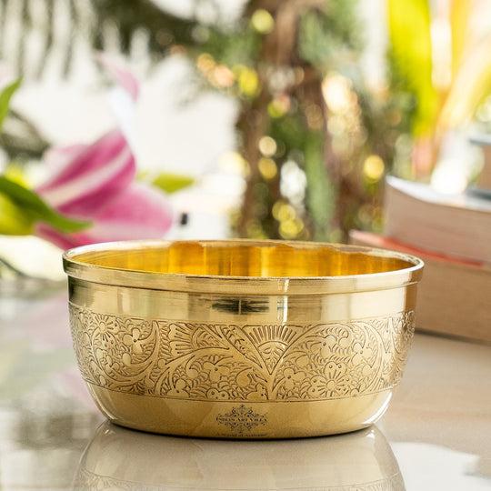Handcrafted brass decor