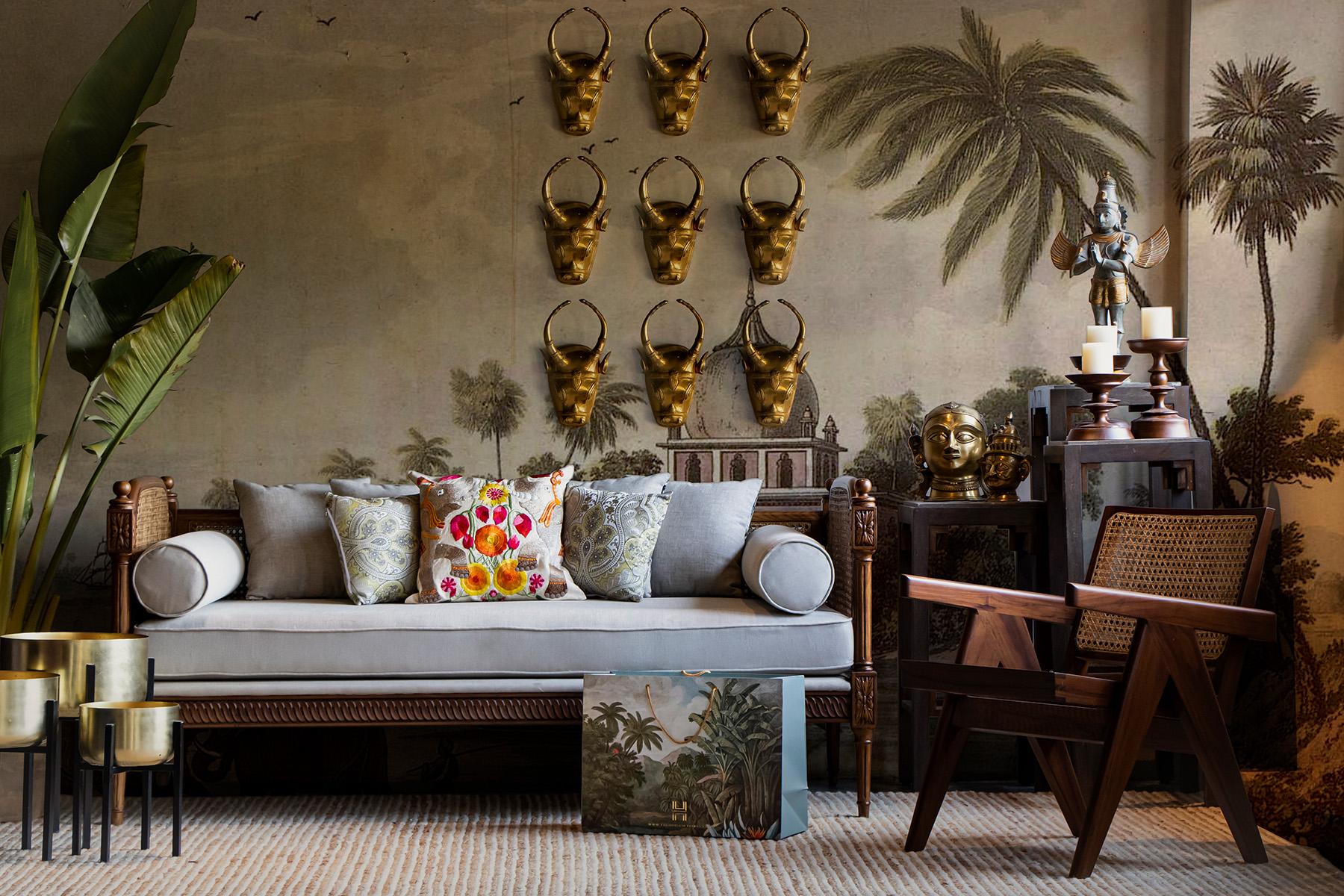 Brass home decor piece
